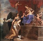 Gaspard De Crayer Canvas Paintings - The Coronation of St Rosalie